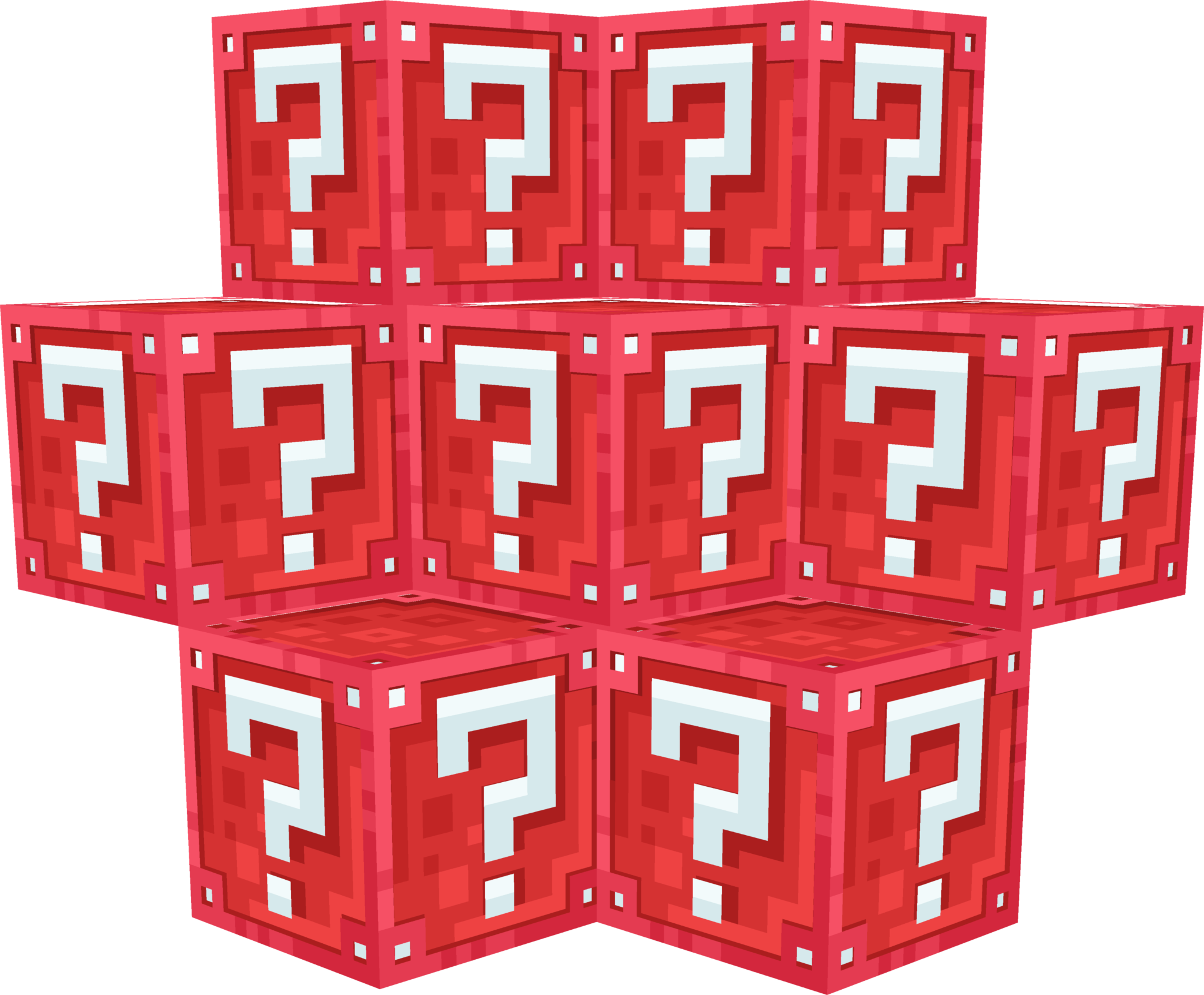 20x Red Lucky Blocks