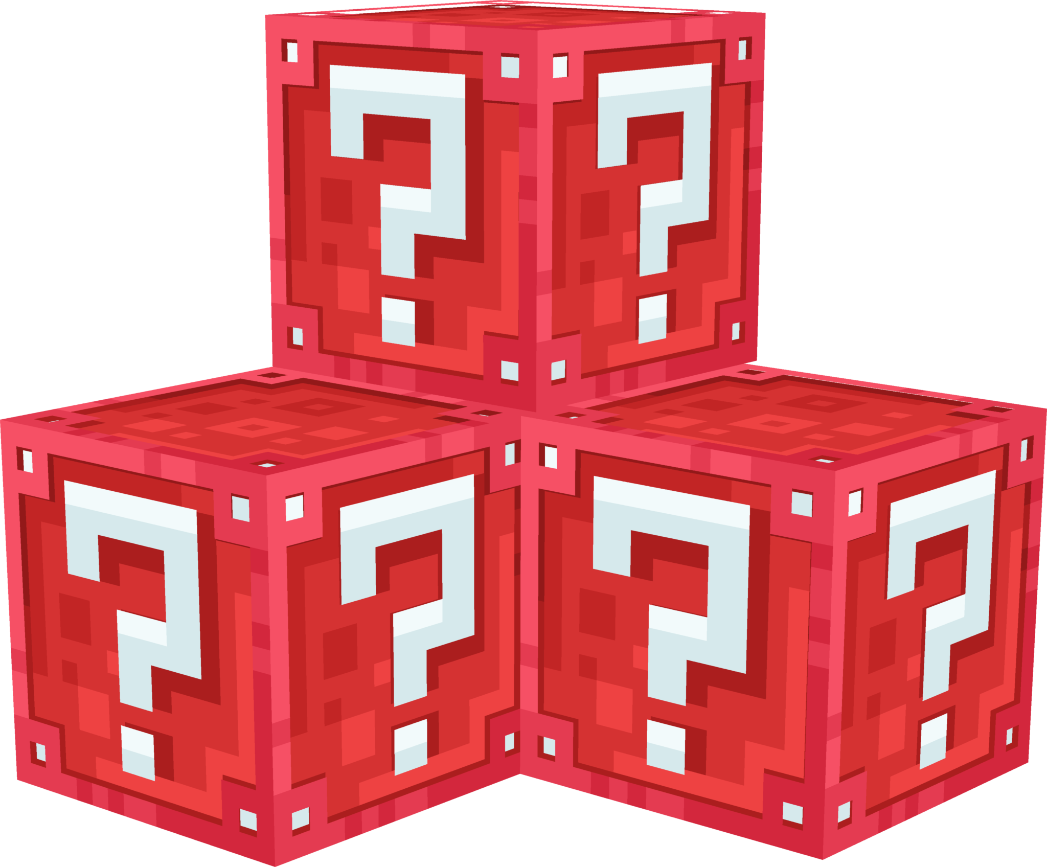 10x Red Lucky Blocks
